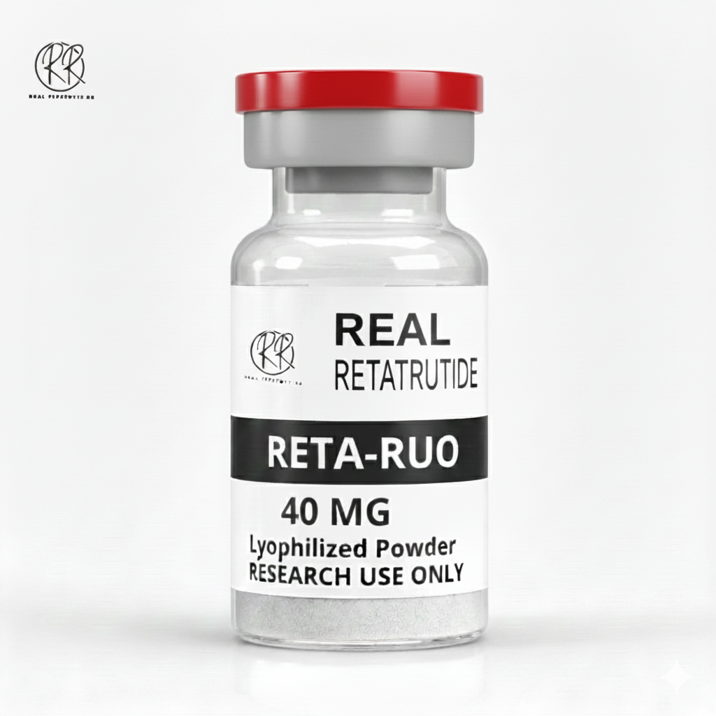 Buy this bottle filled with 40mg of retatrutide online